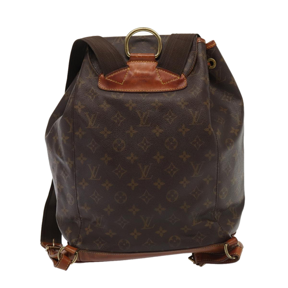 LOUIS VUITTON Monogram Montsouris GM Backpack M51135 LV Auth 82289 - Picture 2 of 16